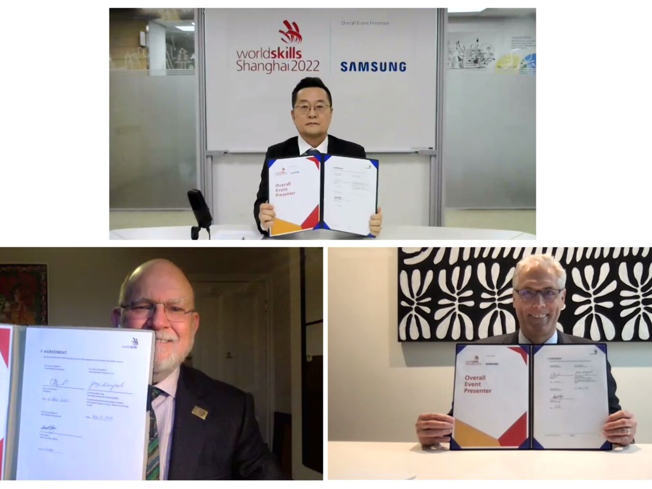 三星宣布作为Worldskills上海2022和全球优质合作伙伴的全球活动主持人