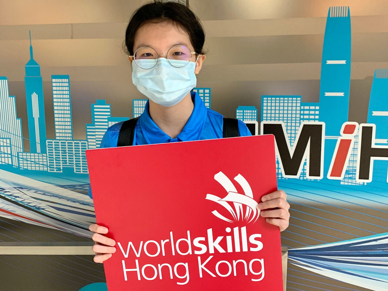 竞争对手在世界技巧香港第一次建筑信息建模竞赛中占据了一个横幅。
