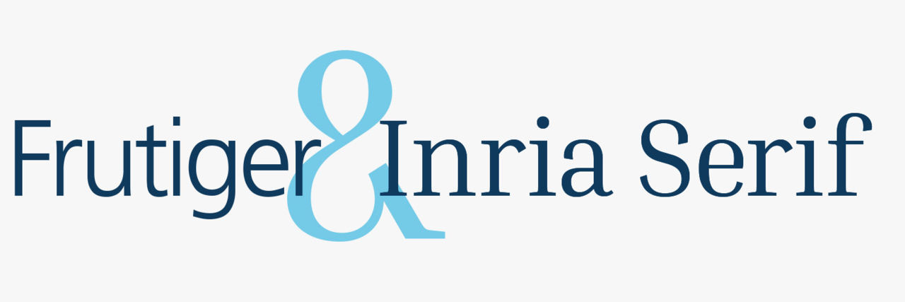 Worldsskills品牌字体 -  Frutiger和Inria