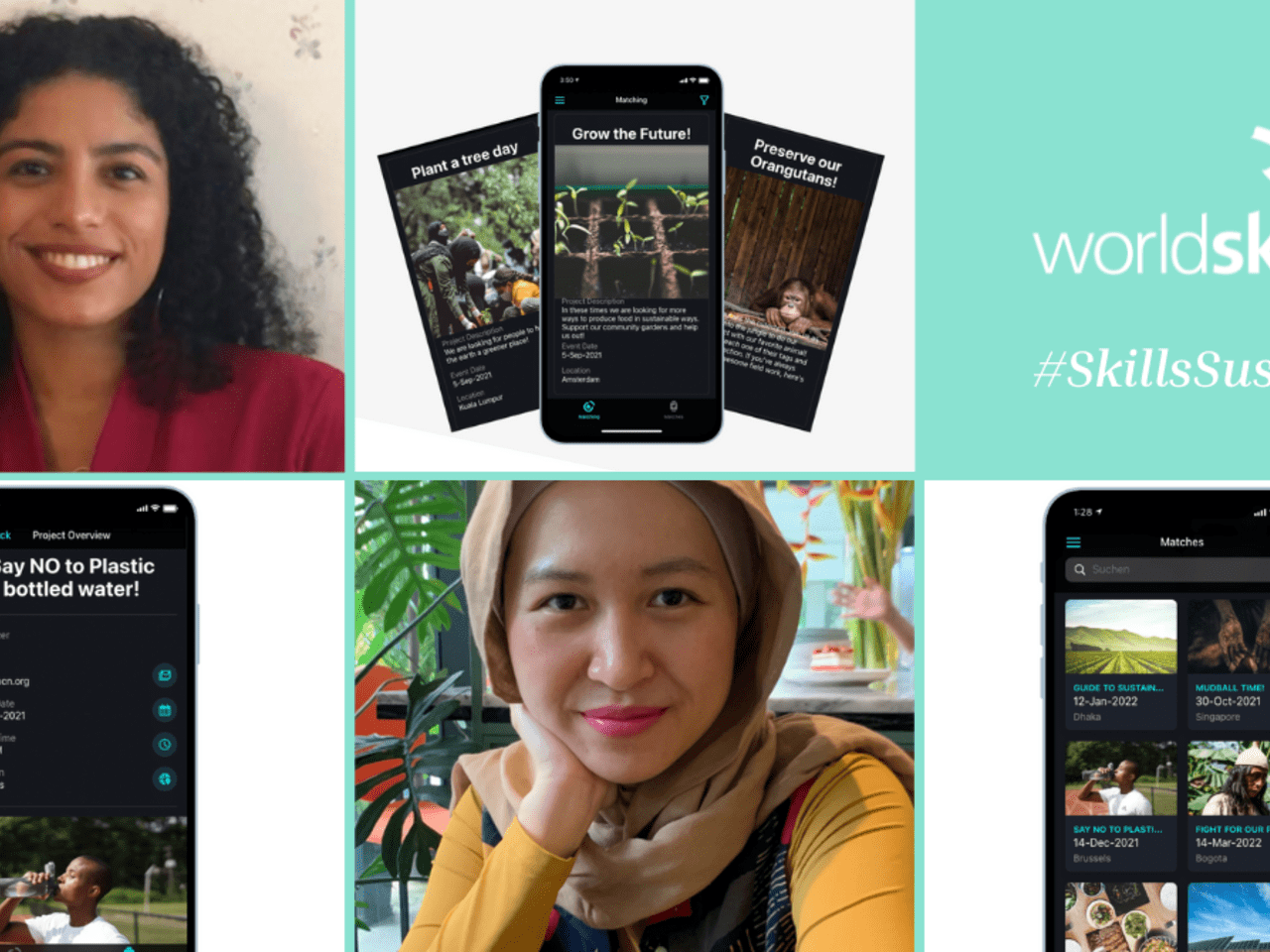 #skillssustain：“我们需要问自己我们的技能如何影响气候变化”