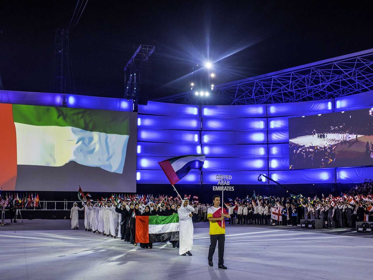 Worldsskills Abu Dhabi 2017在阿联酋以壮观的方式开始